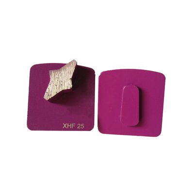 Double Star Segments  Redi Lock Diamond Grinding Shoes for Husqvarna