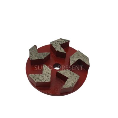 3"Arrow Segments  Redi Lock Diamond Grinding disc for Husqvarna