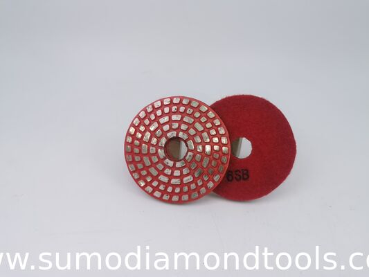 SUMO 100mm OEM Polishing Pads Wet/dry Flexible Diamond Resin for Granite Marble Stone Quartz Abrasive Pad Sharp Grinding