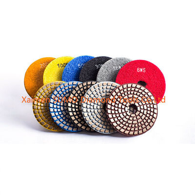 Metal Bond Concrete Polishing Pads Easy Assembly Customized Color