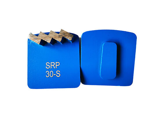 Redi Lock Concrete Grinding Disk Single Zigzag Segment  Customized Colors