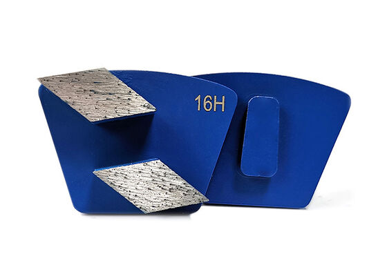 Concrete Grinder Diamond Grinding Tools With Double Rhombus Segments